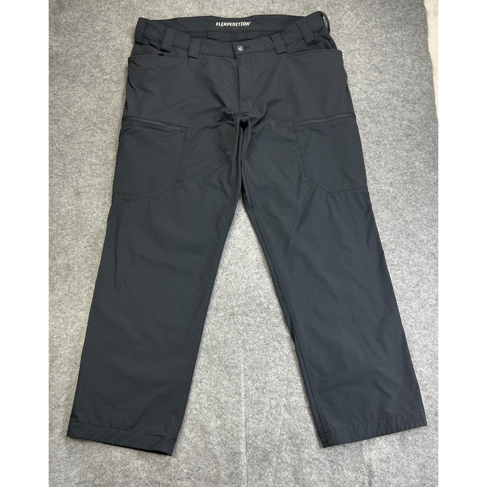 Duluth Trading Co. Flexpedition Cargo Pants Mens 40x32 Black Stretch